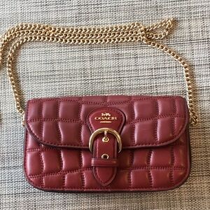 Coach Quilted Mini Crossbody